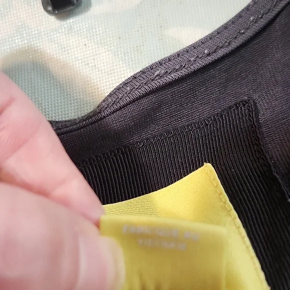 Anthropologie Maeve Cara dress black/charcoal cowl neck shift size small - Picture 4 of 7